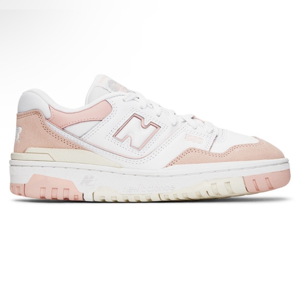 BRAND NEW New Balance 550- White and Pink - Picture 4 of 11